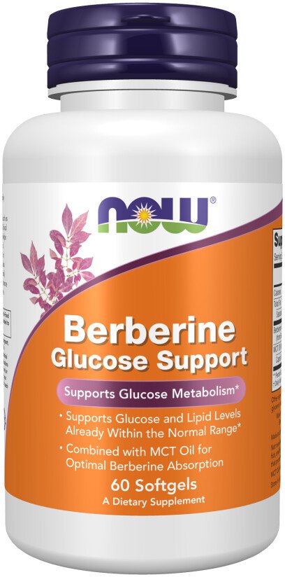 БАД Now Foods Berberine Glucose Support (90 капсул)