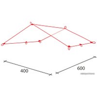 Тент GOLDEN SHARK Protection 4x6 (зеленый) в Бресте