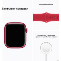 Умные часы Apple Watch Series 7 41 мм (PRODUCT)RED