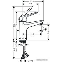 Смеситель Hansgrohe Novus 71030000