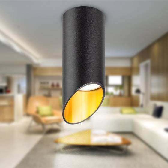 

Спот ЭРА OL26 BK Б0055575 (черный)