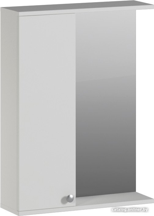 Genesis Мебель Шкаф с зеркалом 60x18x83 (белый)