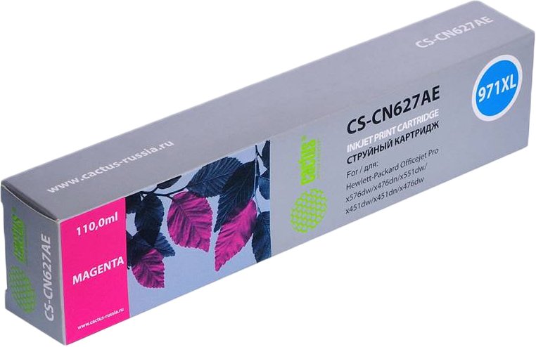 

Картридж CACTUS CS-CN627AE (аналог HP CN627AE)