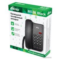 Проводной телефон Ritmix RT-311 (черный) в Пинске