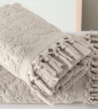 Полотенце Arya Barry 8680943225740 (бежевый)