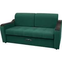 Диван Сириус Лидер-3 НПБ 185x110 (Eva 30 велюр зеленый)