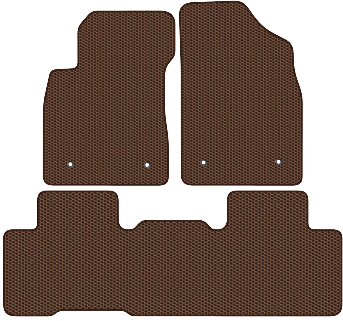 

Комплект ковриков для авто Alicosta Geely Emgrand X7 (suv) 2013 - Н.В. (коричневый, сота)