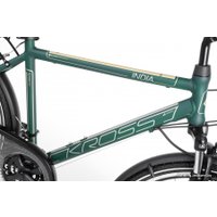 Велосипед Kross Trans India M green/platinum matte (2016)