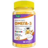 БАД Эвалар Бэби Формула Мишки Омега-3 (30 пастилок) в Гродно