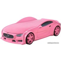 Кровать-машина Futuka kids Neo Вольво 180x80 (розовый)