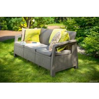 Садовый диван Keter Corfu Love Seat Max (капучино)