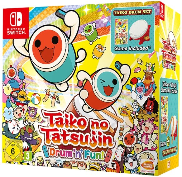 

Taiko no Tatsujin: Drum'n'Fun! Collector's Edition для Nintendo Switch