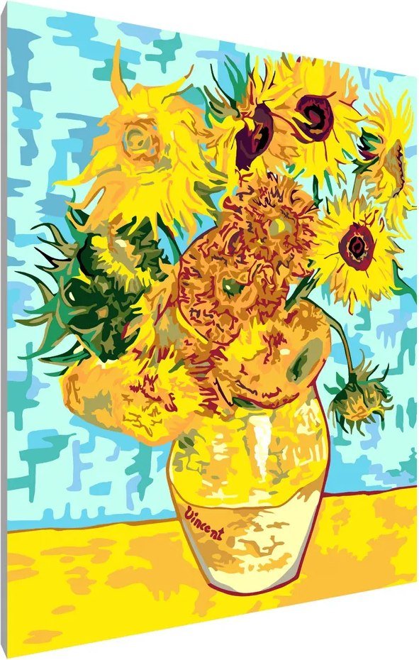 

Картина по номерам PaintLine Ван Гог. Подсолнухи PL-00094