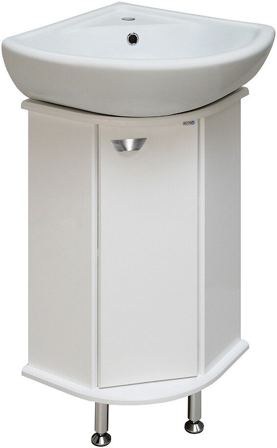 

Runo Тумба под умывальник Браво 40 угловая (напольная)