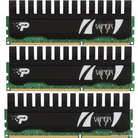 Оперативная память Patriot Viper II 3x2GB KIT DDR3 PC3-10600 (PV236G1333LLKB)