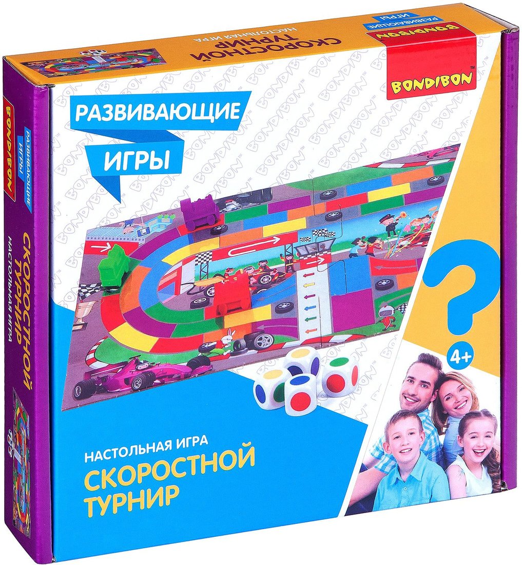 

Развивающая игра Bondibon Скоростной турнир ВВ4474