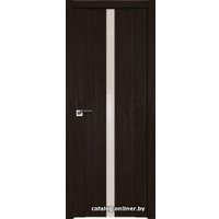 Межкомнатная дверь ProfilDoors 2.04XN L 90x200 (дарк браун, стекло lacobel перламутровый лак)