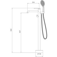 Смеситель Gappo G3006-9