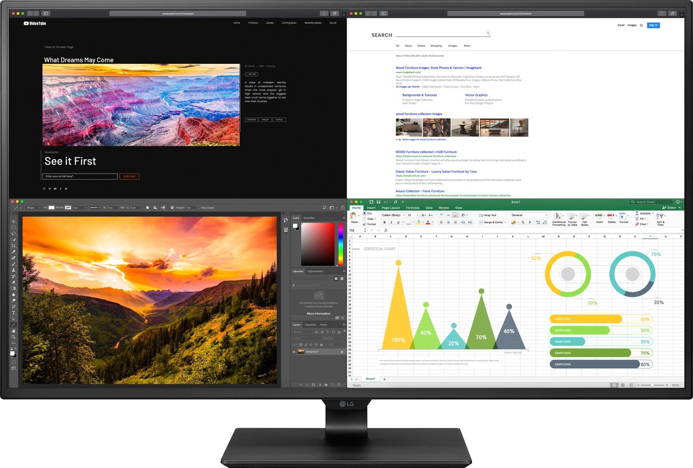

Монитор LG 43UN700-B