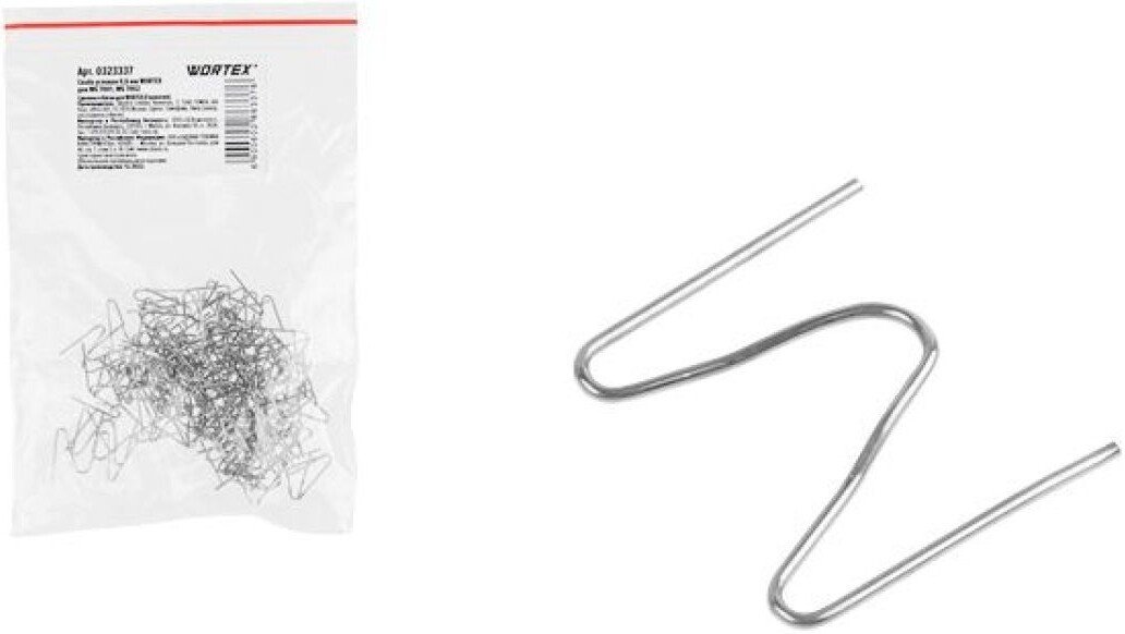 

Скоба Wortex угловая для WG 7001, WG 7002 0323337 (100 шт)