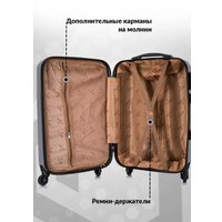 Чемодан-спиннер L'Case Phatthaya BCP-12-02 57 см (серый)