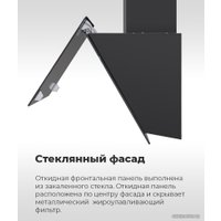 Кухонная вытяжка MAUNFELD Wind 60 (черный)