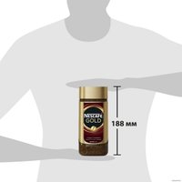 Кофе Nescafe Gold растворимый 190 г (банка)