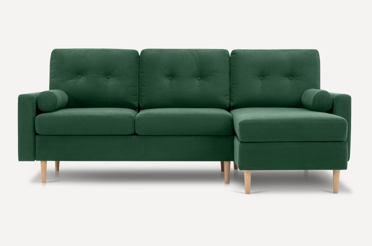 

Угловой диван Divan Динс Velvet Emerald 259891 (зеленый)