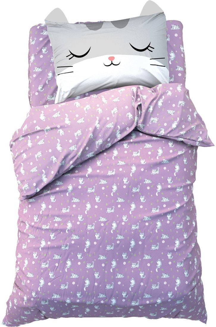 

Постельное белье Этель Funny Cat 1.5сп 9935632