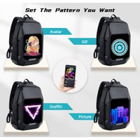 Городской рюкзак Divoom Cyberbag Pixel Art LED