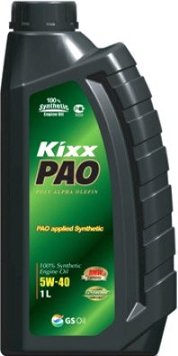 

Моторное масло Kixx PAO 5W-40 1л