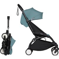 Коляска прогулочная «книга» Babyzen Yoyo2 (прогулка, черная рама, aqua)