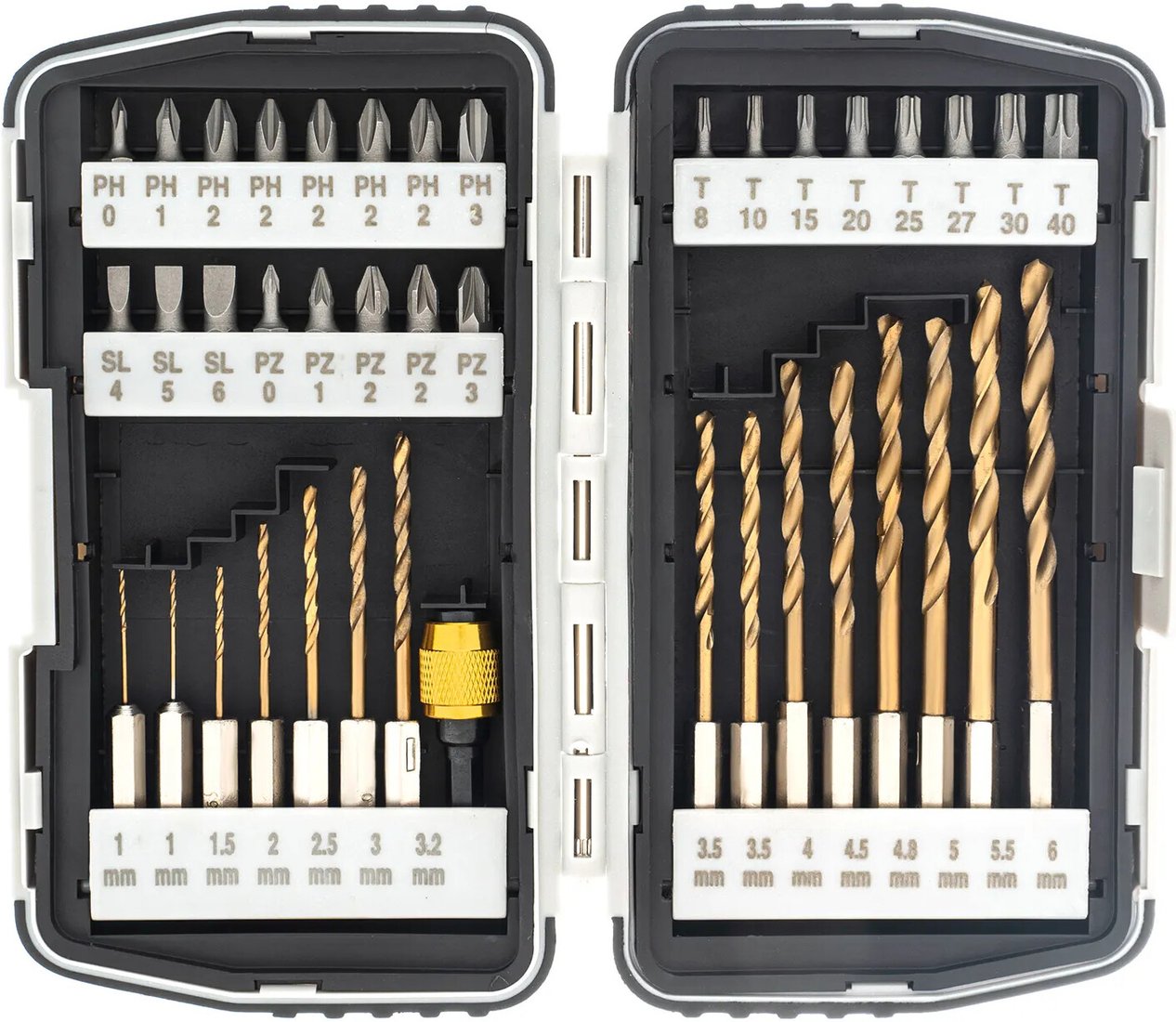 Набор бит и сверл Matrix 11322 (40 предметов)