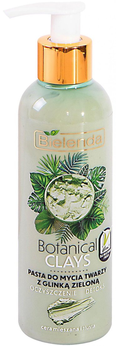 

Bielenda Паста для лица Botanical Clays с зеленой глиной 215 г