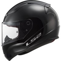 Мотошлем LS2 FF353 Rapid 2 Solid (S, глянцевый черный)