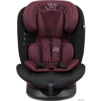 Детское автокресло Sweet Baby Crosstour 360 SPS Isofix 0-36 (винный/черный)