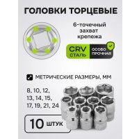 Набор трещотка с головками ForsLine FL-4123 (12 предметов) в Борисове