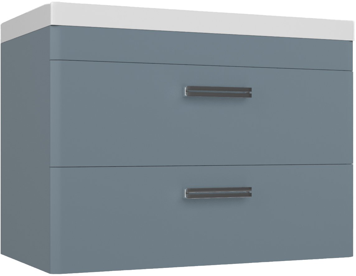 

Style Line Тумба под умывальник Лотос 80 (подвесная, для квадратной раковины)