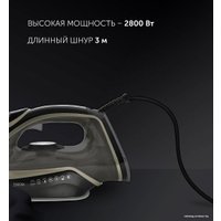 Утюг Polaris PIR 2821AK 3m (черный/золотистый)