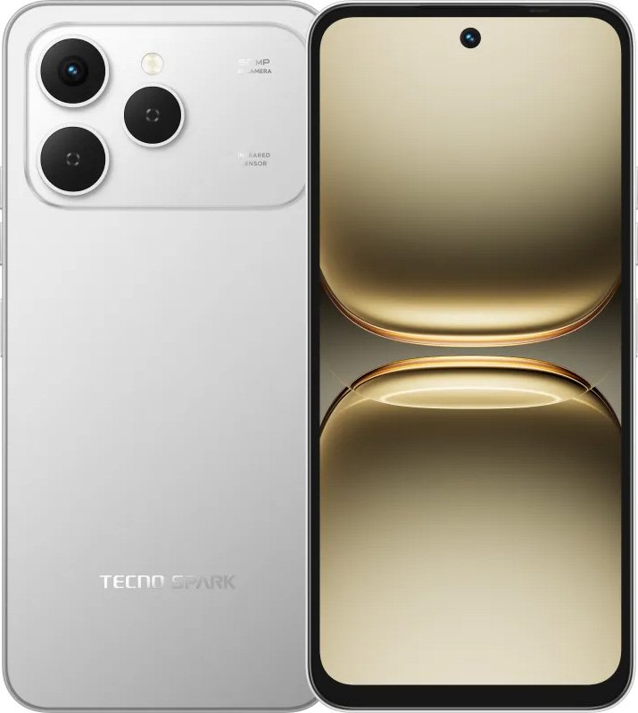 

Телефон Tecno Spark 40 8GB/256GB (серый титановый)