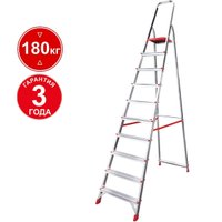 Лестница-стремянка Новая высота NV 311 алюминиевая профессиональная 10 ступеней