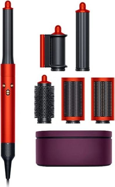 

Фен-стайлер Dyson Airwrap Complete Long HS05 (с переходником на евровилку, топаз/оранжевый)