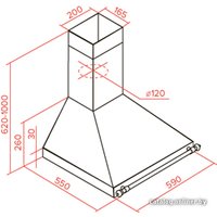 Кухонная вытяжка TEKA DOB 60 BB [40495432]
