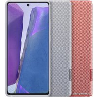 Чехол для телефона Samsung Kvadrat Cover для Galaxy Note 20 (серый)