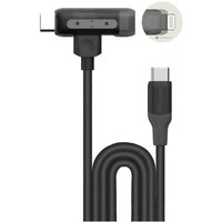 Кабель Momax DL56D 1-Link Flow Duo USB Type-C - Lightning/USB Type-C (1.5 м, черный)