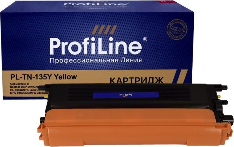

Картридж ProfiLine PL-TN-135Y-Y (аналог Brother TN-135Y)