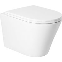 Унитаз подвесной Saniteco KW-9005W в комплекте с инсталляцией + R020467 + R0121A6