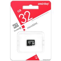 Карта памяти SmartBuy microSDHC SB32GBSDCL10-00LE 32GB