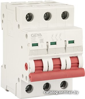 Выключатель нагрузки GEYA 3P 125А 12кА GYH83P125
