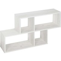 Полка Кимер Кварт Тип 9 (Дуб Крафт Белый)